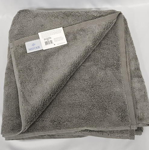 Matouk milgro bath towel steel - matouk,
